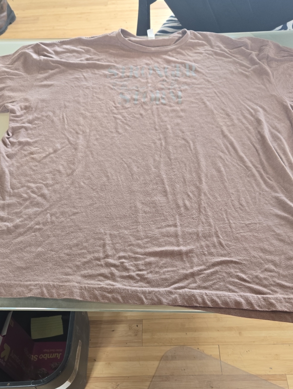 Men's Dusty Rose Short-Sleeve Crewneck Tee